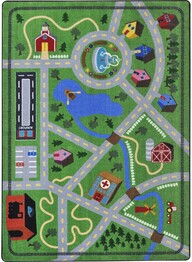Joy Carpets Kid Essentials Neighborhood Explorer Multi